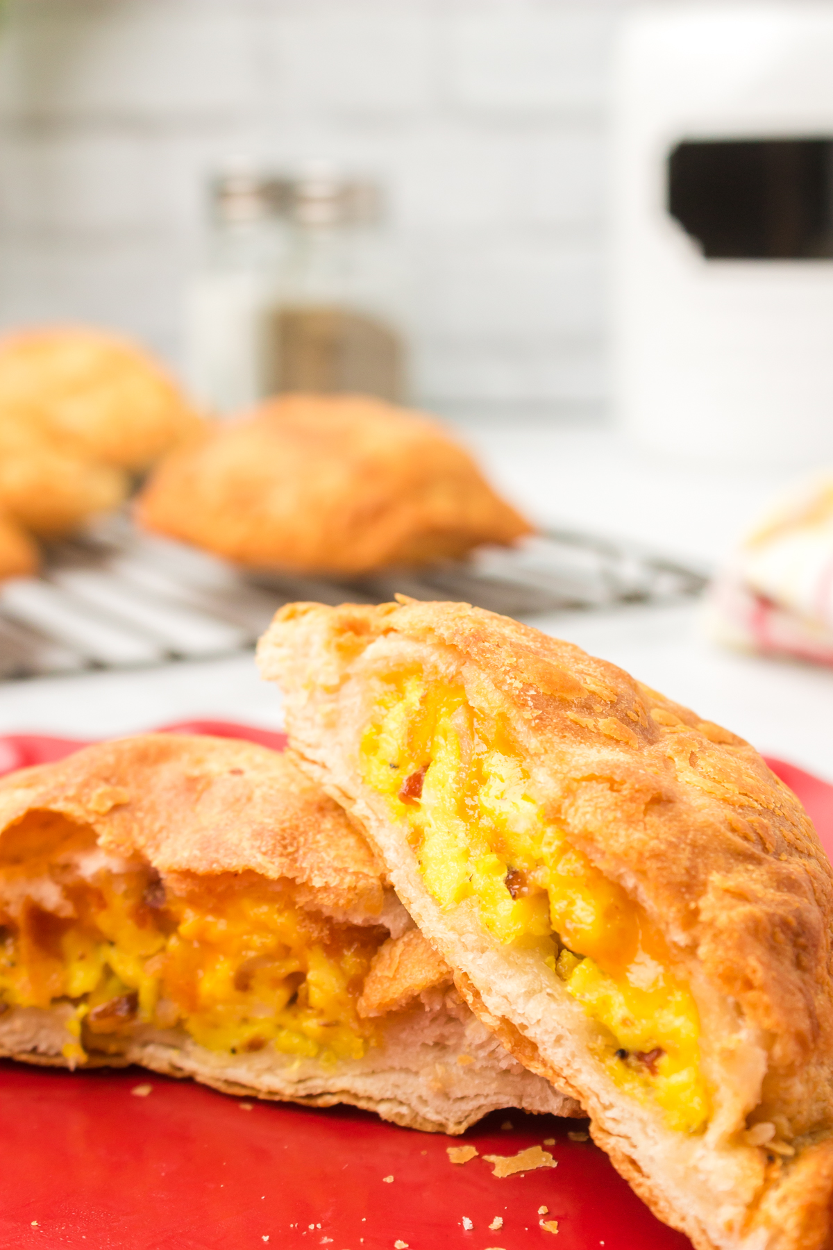 Bacon Egg and Cheese Biscuits (Stuffed Biscuits)